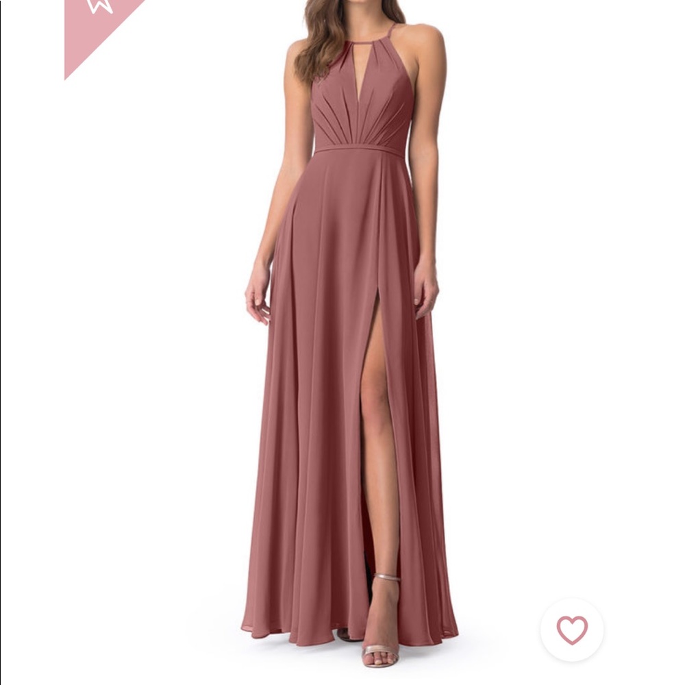 Azazie Evalleen Bridesmaid Dress in Vintage Mauve
